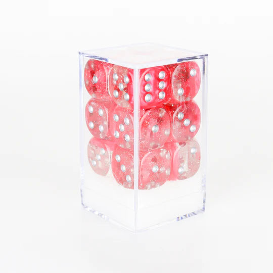 16mm Hearts D6 Dice Set
