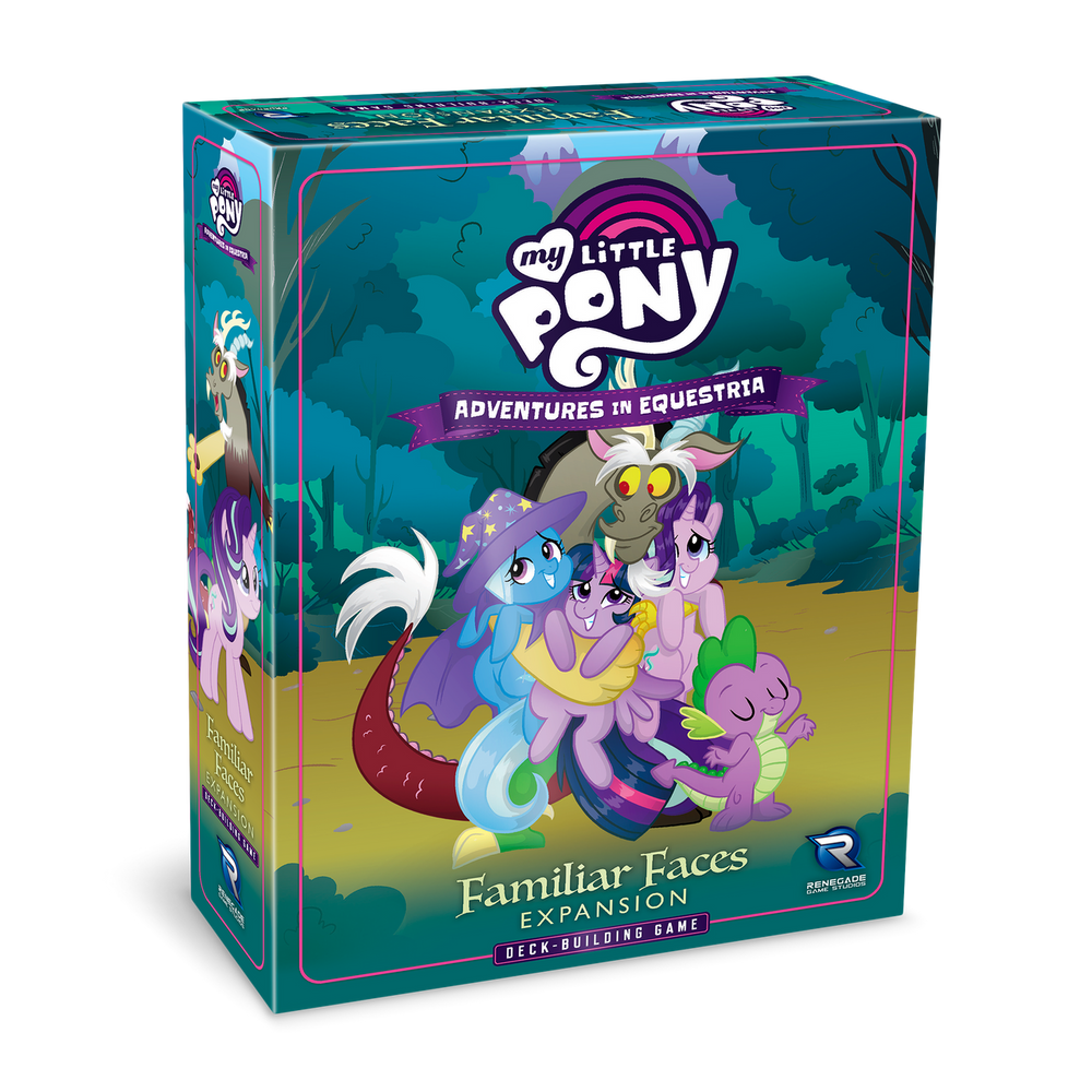 My Little Pony: Adventures in Equestria Deck-Building Game Familiar Faces Expansion