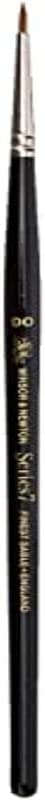 Winsor & Newton Series 7 Kolinsky Sable Brush, Round SH #00