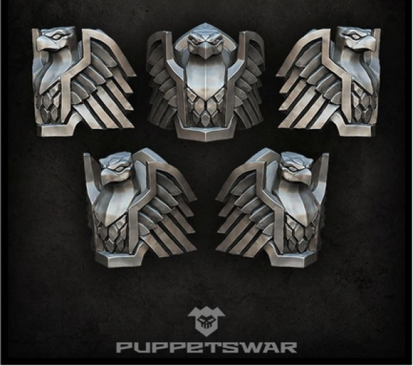 Puppets War Accessories: Eagle Shoulder Pads (5)