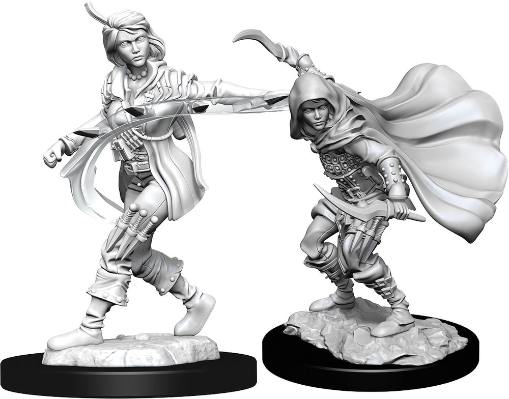 Pathfinder Battles Deep Cuts: Female Human Rogue