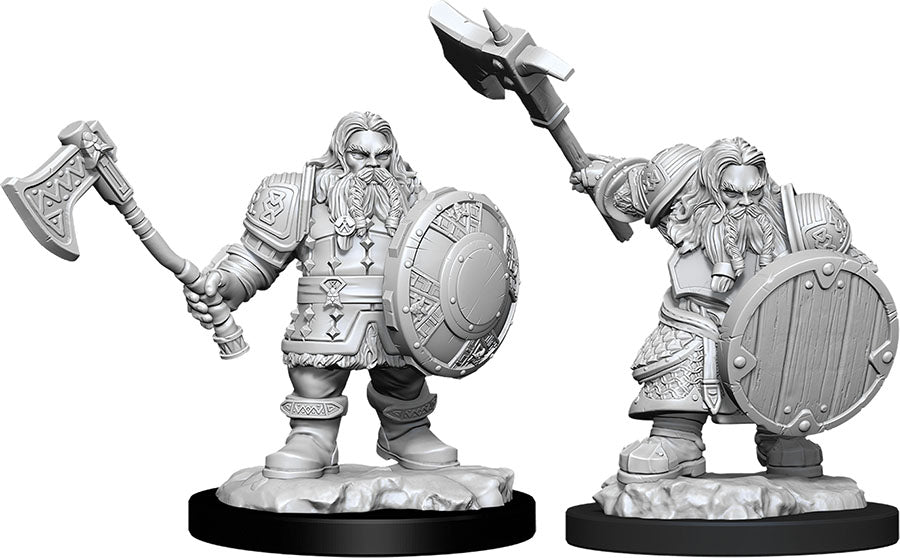 Nolzur's Marvelous Miniatures - Male Dwarf Fighter W11