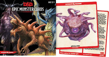 D&D Cards: Monsters Cards Epic
