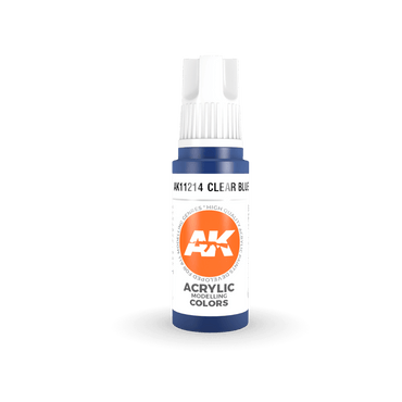AK-Interactive: 3rd Gen Acrylics - Clear Blue