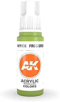 AK-Interactive: 3rd Gen Acrylics - Frog Green