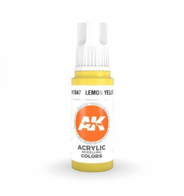 AK-Interactive: 3rd Gen Acrylics - Lemon Yellow