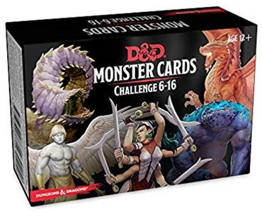 D&D Cards: Monsters Cards Challenge 6-16