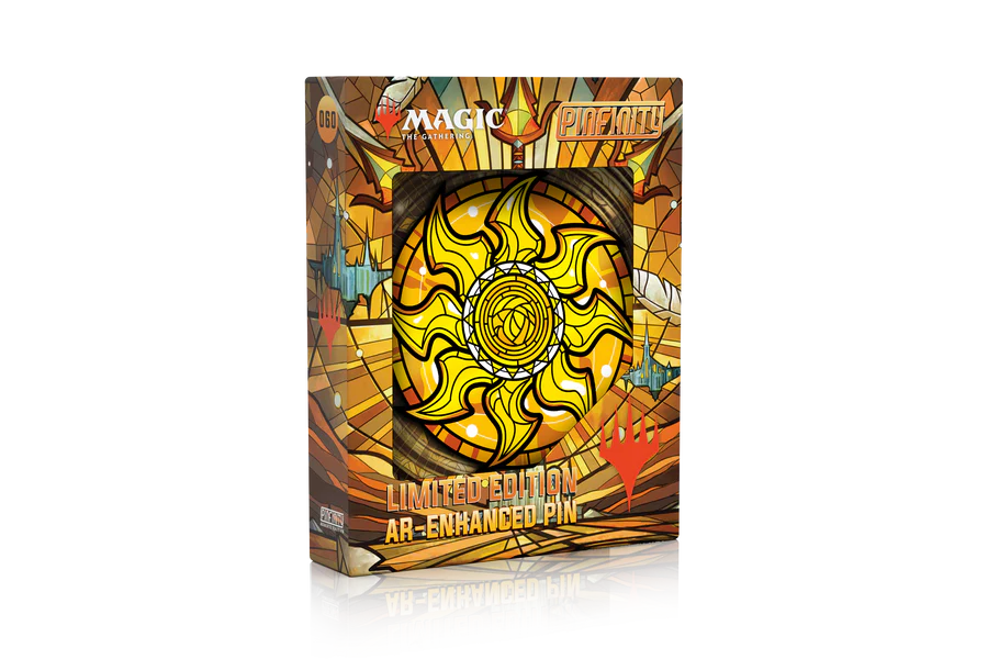 Magic: the Gathering - Stained Glass Plains Pin