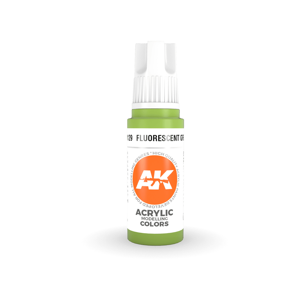 AK-Interactive: 3rd Gen Acrylics - Fluorescent Green
