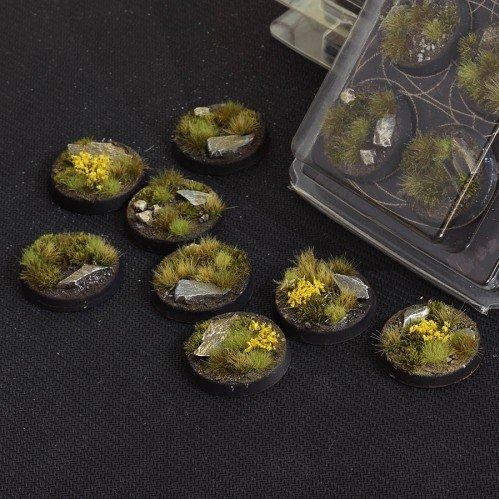 Gamer Grass- Battle Ready Bases: Highland Round 32mm