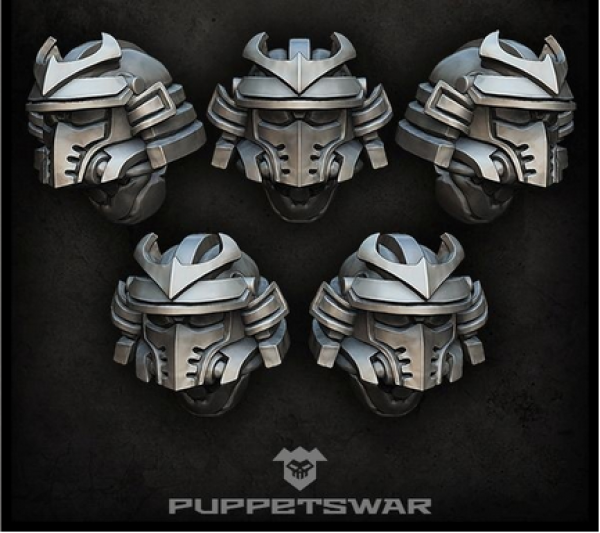 Puppets War Accessories: Samurai Helmets ( 5)
