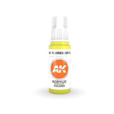 AK-Interactive: 3rd Gen Acrylics - Fluorescent Yellow