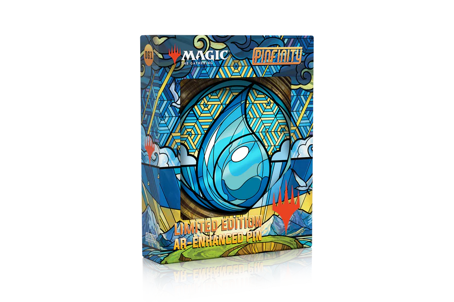 Magic: the Gathering - Stained Glass Island Pin