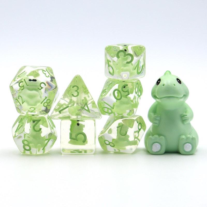 BABY T REX RPG DICE SET
