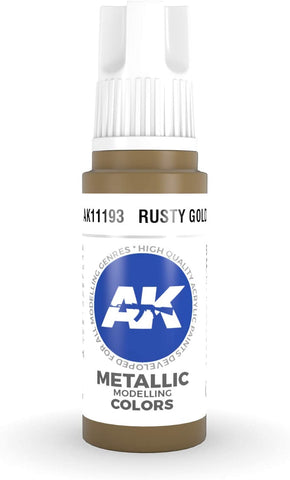 AK-Interactive: 3rd Gen Acrylics - Rusty Gold