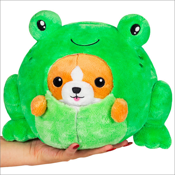 Squishable:  Undercover Corgi in Frog