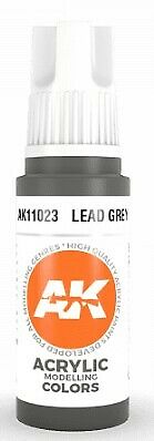 AK-Interactive: 3rd Gen Acrylics - Lead Grey