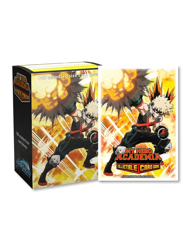 Bakugo Explode - Matte Art Sleeves - Standard Size