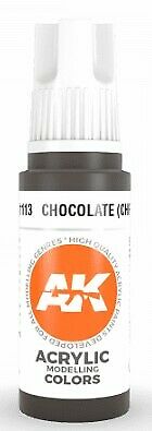 AK-Interactive: 3rd Gen Acrylics - Chocolate (Chipping)