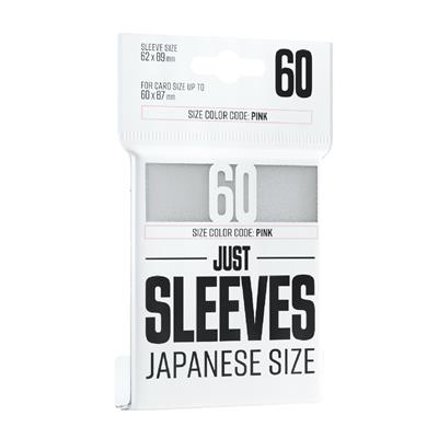 JUST SLEEVES - JAPANESE SIZE WHITE