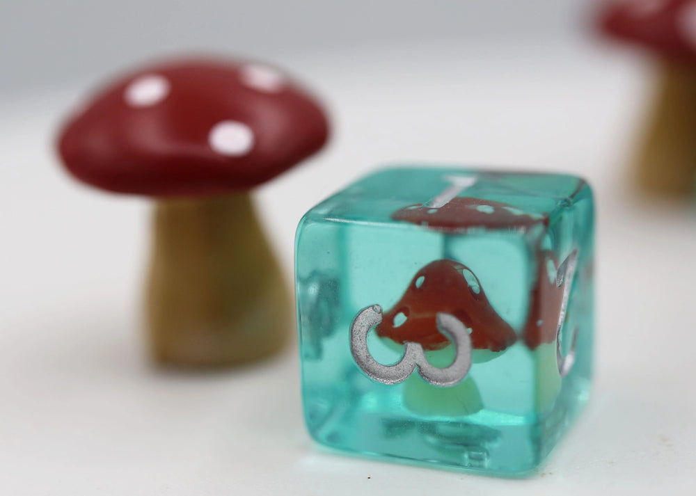 POWER UP MUSHROOM RPG DICE SET