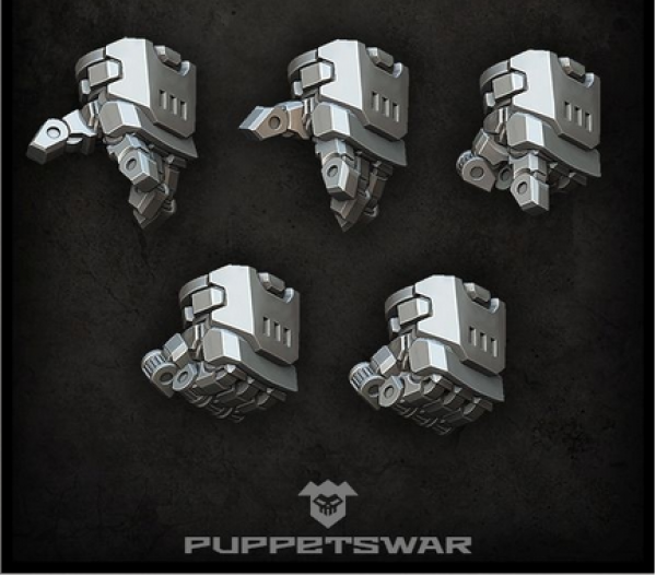 Puppets War Accessories: Power Gloves (Left, 5)