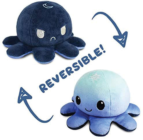 Reversible Octopus Plushie: Day/ Night