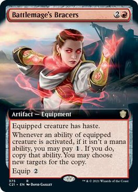 Battlemage's Bracers (Extended) [Commander 2021]