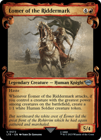 Eomer of the Riddermark [The Lord of the Rings: Tales of Middle-Earth Showcase Scrolls]