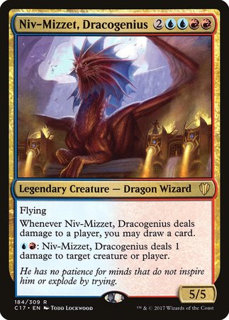 Niv-Mizzet, Dracogenius [Commander 2017]