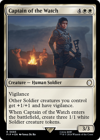 Captain of the Watch (Surge Foil) [Fallout]