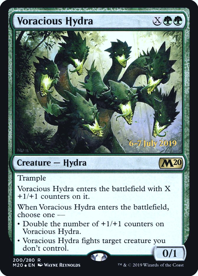 Voracious Hydra  [Core Set 2020 Prerelease Promos]