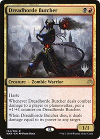 Dreadhorde Butcher [Promo Pack: Throne of Eldraine]