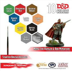 D&D Adventurers Paint Set