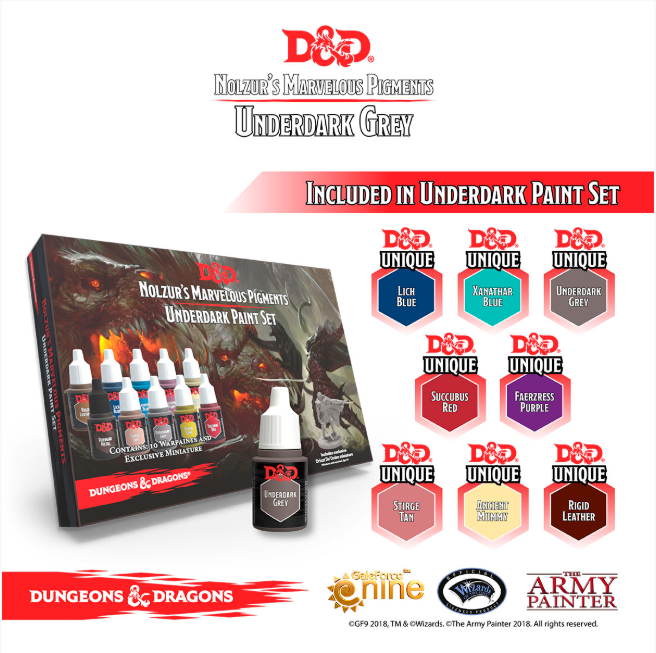 D&D Unique Warpaint: Underdark Grey