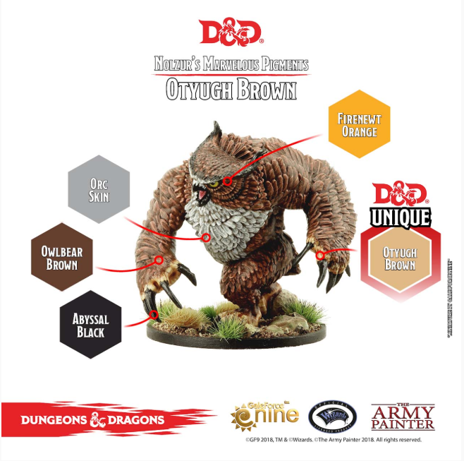 D&D Unique Warpaint: Otyugh Brown