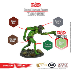 D&D Unique Warpaint: Grung Green
