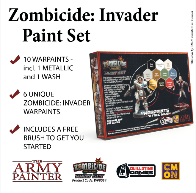 Zombicide: Invader Paint Set