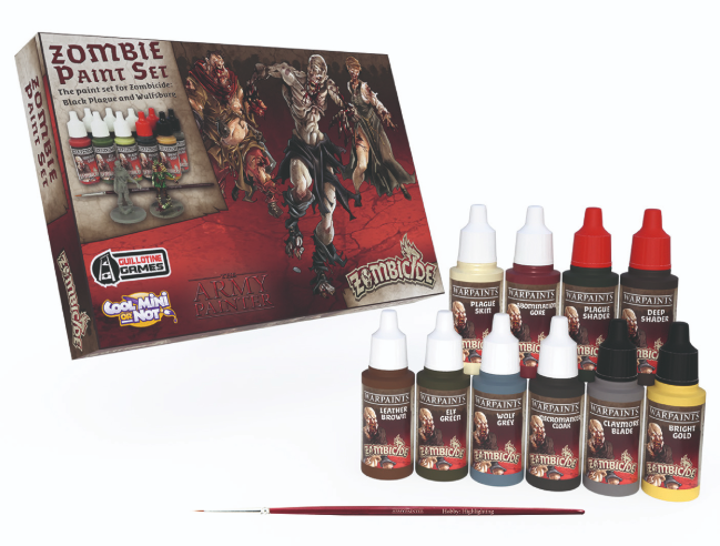 Warpaints Zombicide Black Plague Set