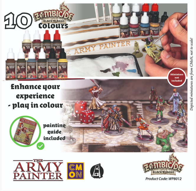 Warpaints Zombicide Black Plague Set