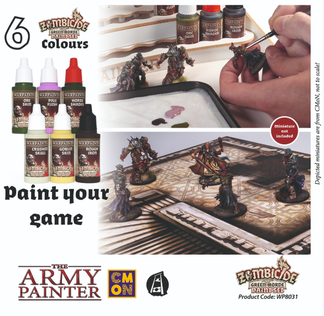 Warpaints Zombicide Green Horde Set