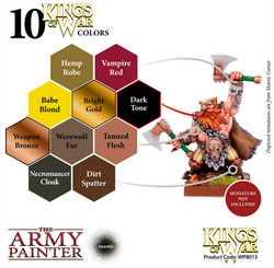 Kings of War: Dwarfs Paint Set