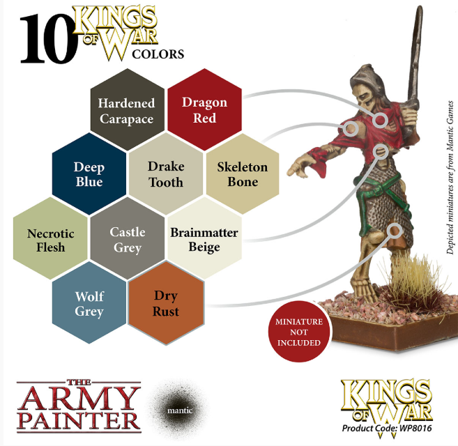Kings of War: Undead Paint Set