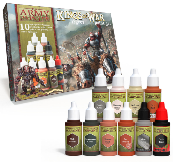 Kings of War: Ogres Paint Set