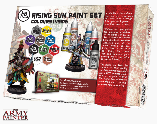 Rising Sun Paint Set