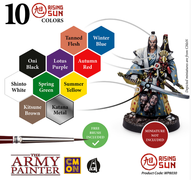 Rising Sun Paint Set