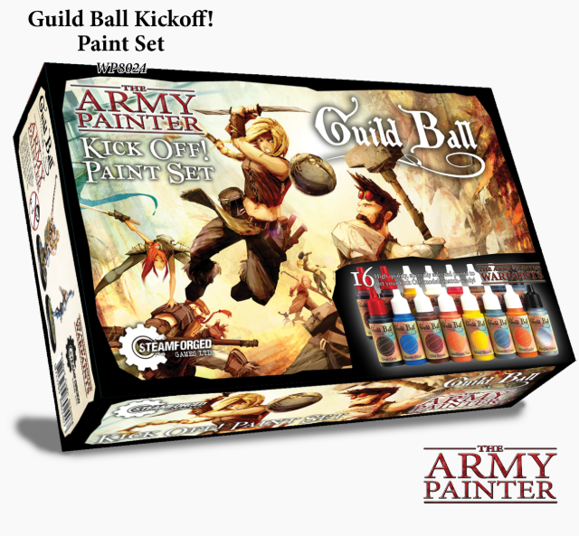 Guild Ball: Kick Off! Paint Set
