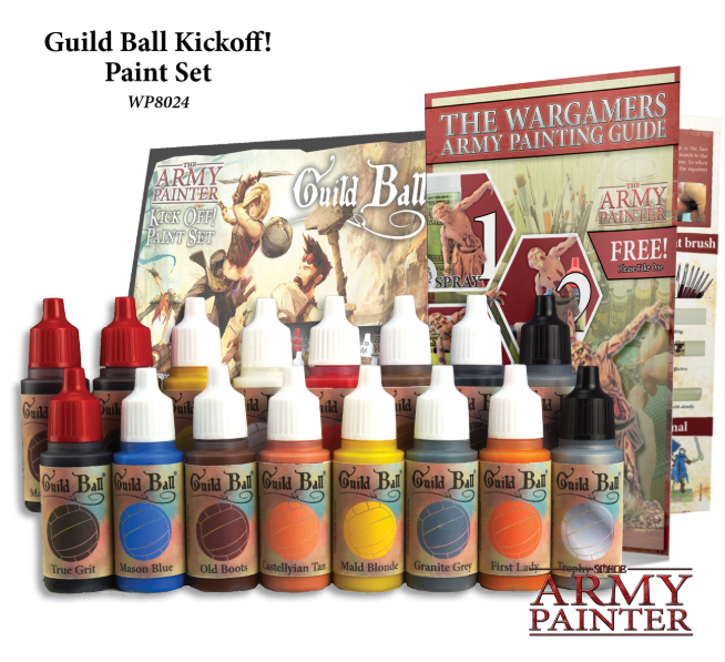 Guild Ball: Kick Off! Paint Set