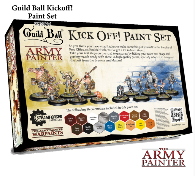 Guild Ball: Kick Off! Paint Set