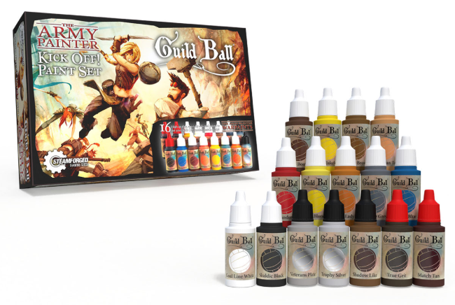 Guild Ball: Kick Off! Paint Set